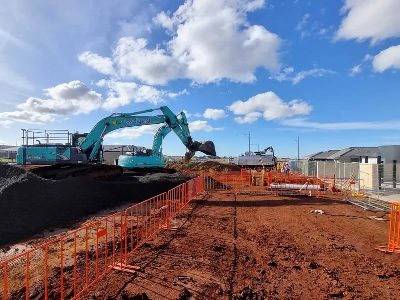 Large diameter pipeline construction for MACA Infrastructure