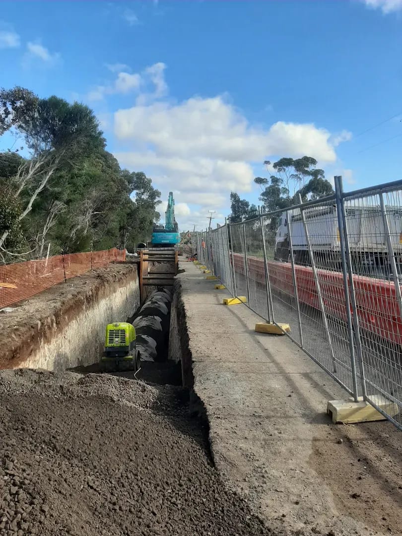 Drainage stormwater construction works by Prost Group