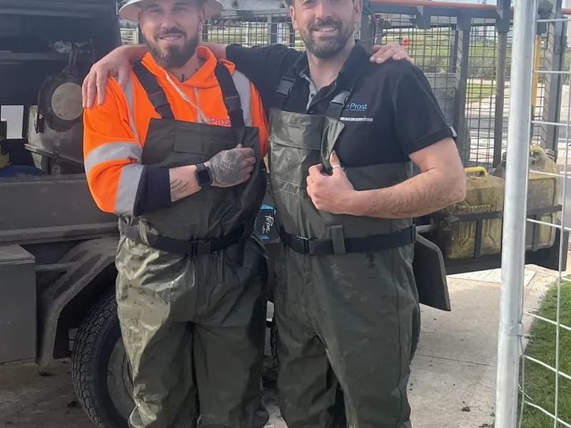 Prost Group teamwork and collaboration on site